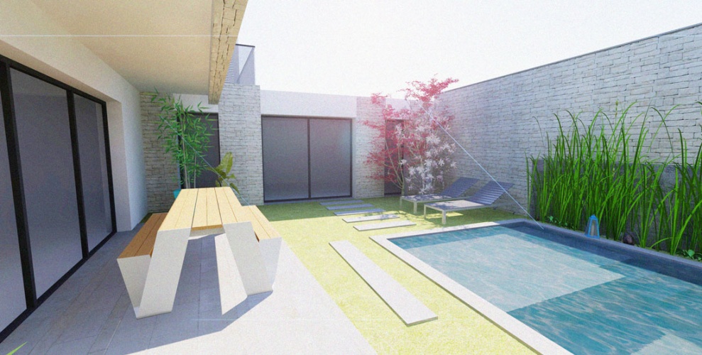 Projet BAL : BORDEAUX-CAUDERAN-rehabilitation-maison-individuelle-extension-surelevation-piscine-1