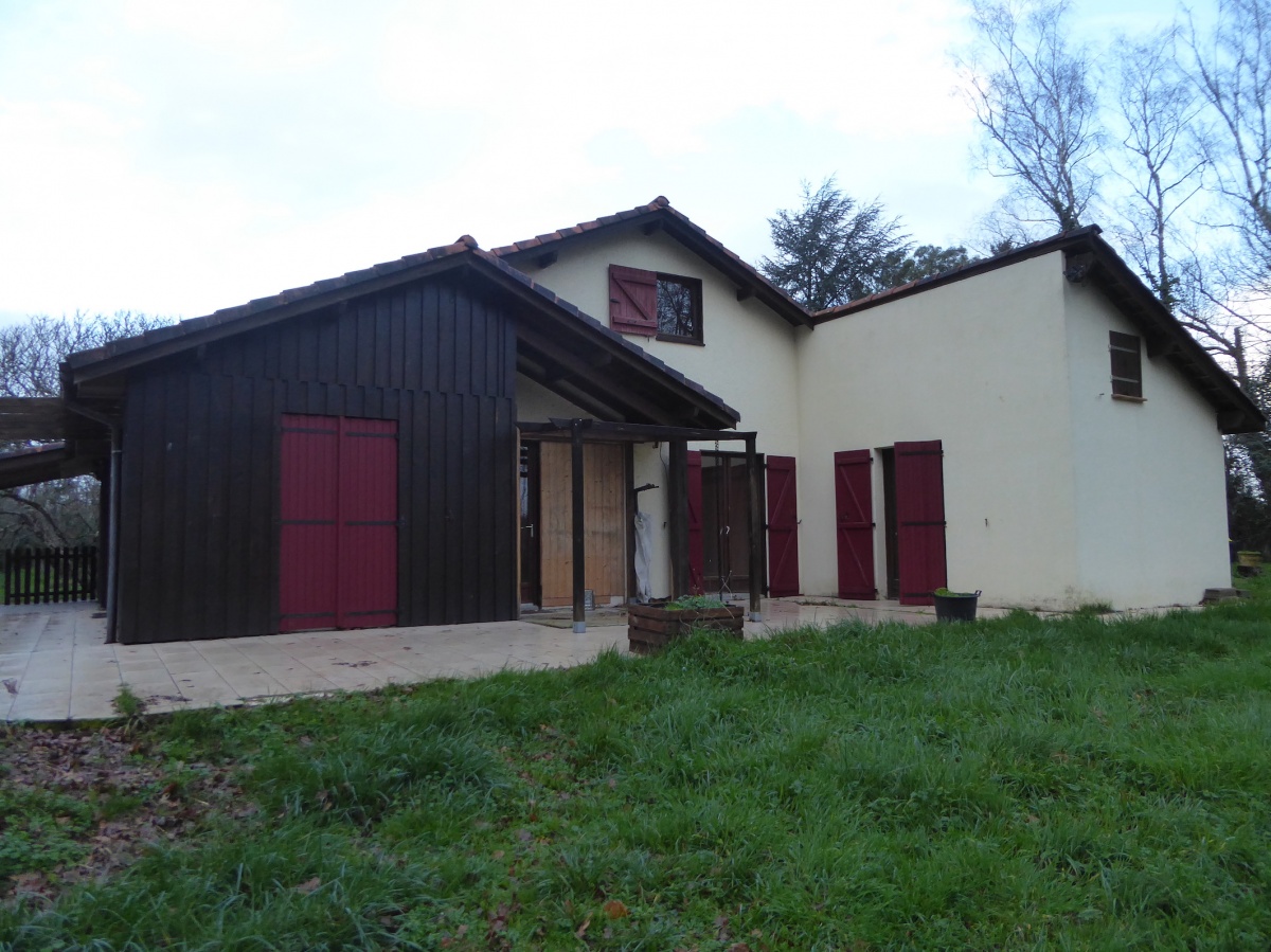 Une Landaise dans la Prairie 2024 : EEDL - Facade extrieure ct jardin