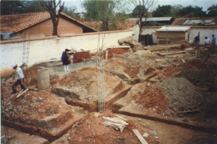 Villa CHAVEZ : Fondations, tape difficile sur l'execution.