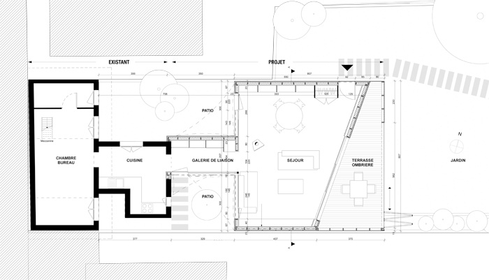 La Mais'ombrire : PLAN-RDC-1-50