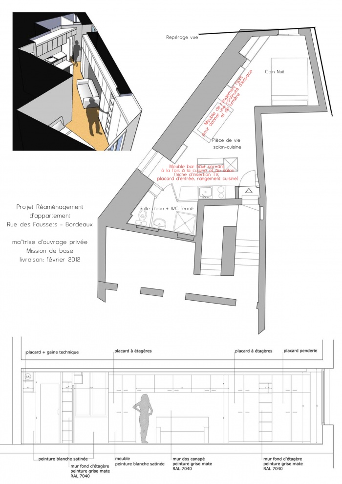 Réaménagement d'appartement