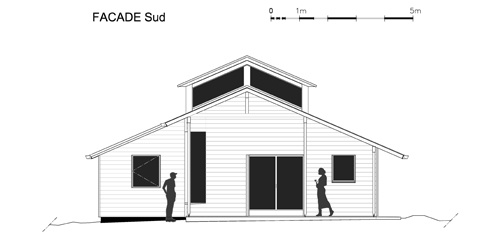 Maison individuelle             Jouhet : Faade Sud