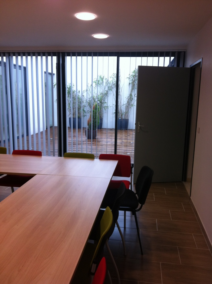 Construction de bureaux comptable : salle de runion