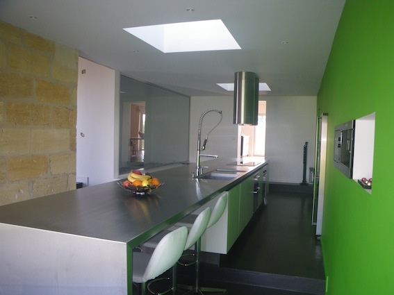 Rnovation d'une maison d'habitation : Cuisine aprs travaux
