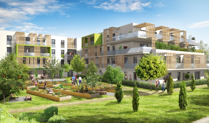 Construction de 70 logements séniors et 34 logements en accession libre (label BBC) - ILOT NATURA