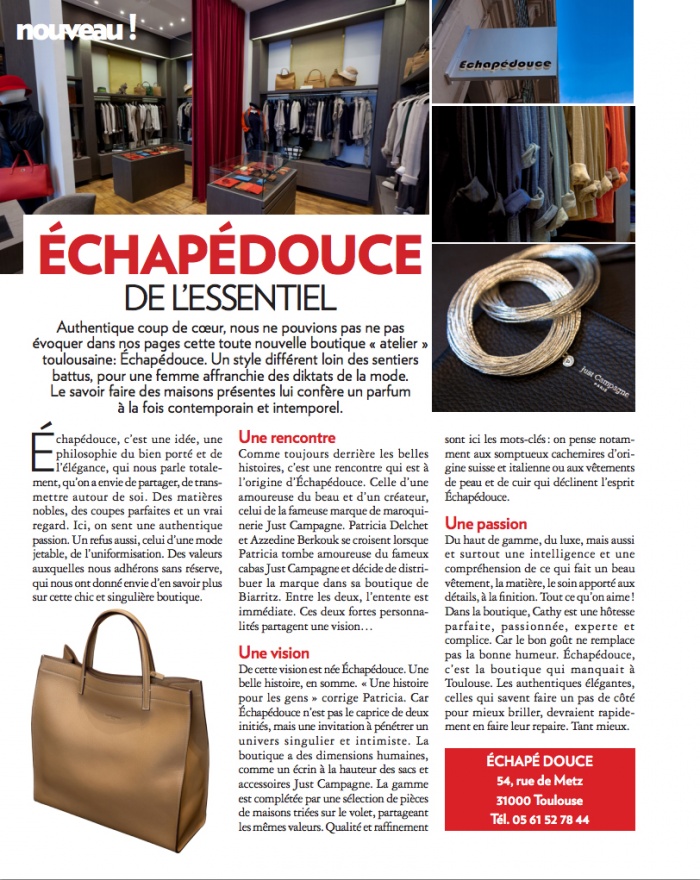 Concept Store : ECHAPDOUCE PRESSE