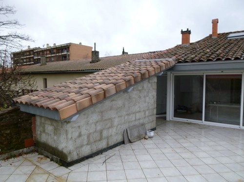 Rnovation Maison B : Avant travaux - R+1 terrasse