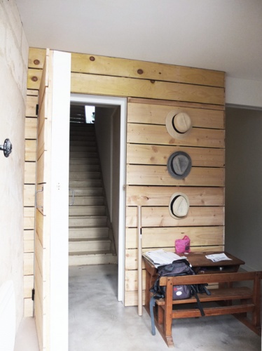 Rhabilitation d'une maison de ville : 1. entre ouverte