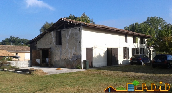 Réhabilitation d'une ancienne maison, création de 3 logements