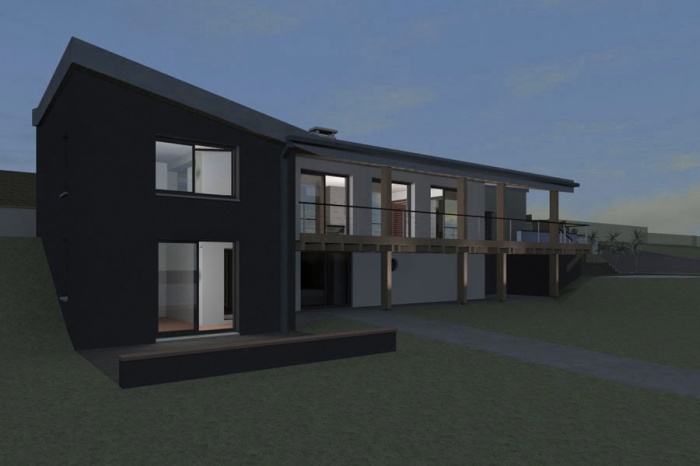 Extension pour une villa sur le Tarn : Toquet-pers EXT 2_2