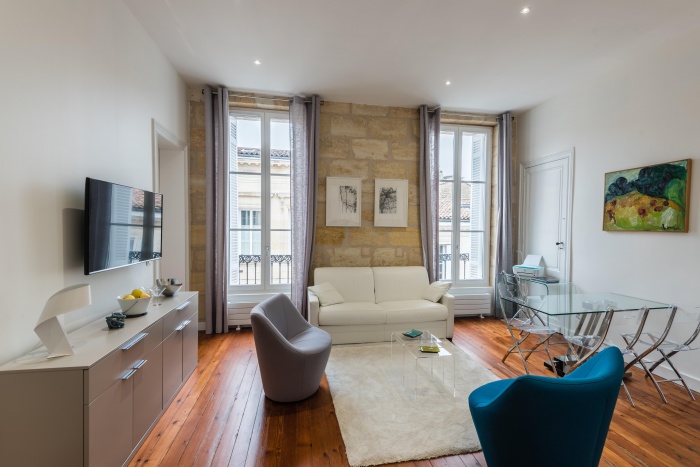 Rhabilitation, surlvation et extension d'un immeuble  Bordeaux : Intrieur logement