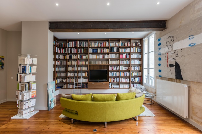 Rhabilitation, surlvation et extension d'un immeuble  Bordeaux : Intrieur logement 4