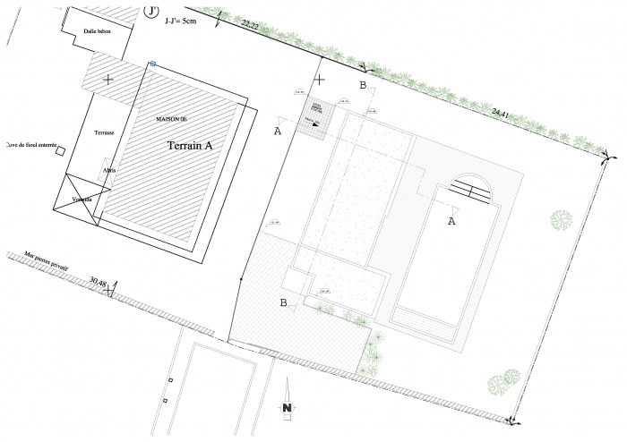 Maison AS : Plan de masse