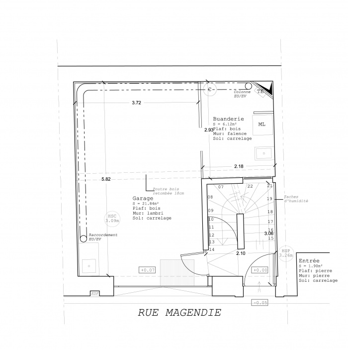 Immeuble CP : EDL RDC